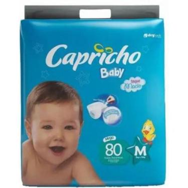 Imagem de Fralda Infantil Capricho Baby Super Jumbo, M
