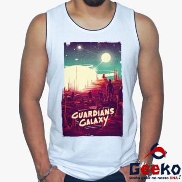 Imagem de Regata Guardiões da Galáxia 100% Algodão  Guardians Of The Galaxy Geek