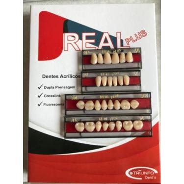 Imagem de Dente Boca Completa Reposição Prótese Provisório  3n + 30l - Triunfo -