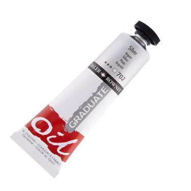 Imagem de Tinta Oleo Graduate 38ml Daler & Rowney Escolha a Cor, 702 - SILVER