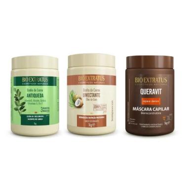 Imagem de Kit Hidratação Capilar Bio Extratus Cronograma 1Kg