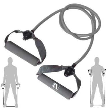 Imagem de Extensor Elastico Treino Academia Exercicio Musculacao Tensao Extra Fo