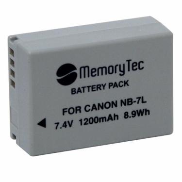 Imagem de Bateria NB-7L 1200mAh para câmera digital e filmadora Canon Powershot 