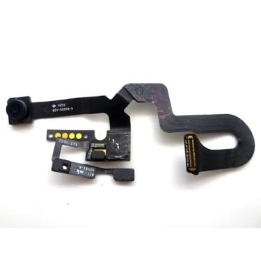 Imagem de Câmera selfie frontal + sensor de luz de proximidade Flex Cable Connector Module Replacement Compatível com iPhone 7 Plus 14.0 cm