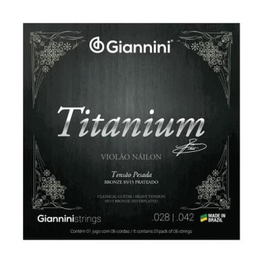 Imagem de Encordoamento giannini violao genwta 85/15 prateada titanium (i-6 / 8)