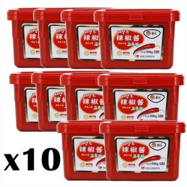 Imagem de Pasta De Pimenta Gochujang Korean Style Hot 500g Kit com 10 - Qingdao