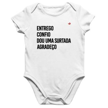 Imagem de Body Bebê Algodão Dou uma surtada - Foca na Moda, Branco, P