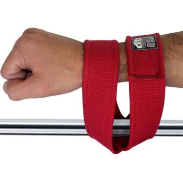 Imagem de Strap 8 strongman terra musculação vermelho - Pro Trainer