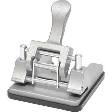 Imagem de Perfurador De Papel Ferro Fundido Para 30 Fls. Cinza - Planeta Brinque