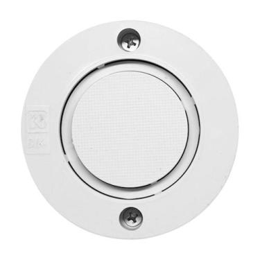 Imagem de Campainha Cigarra Redonda Externa 127V Branca Sobrepor - BIKI