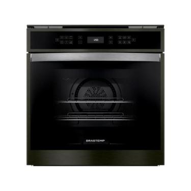 Imagem de Forno Elétrico de Embutir Brastemp de Convecção e Grill 84L Black Inox