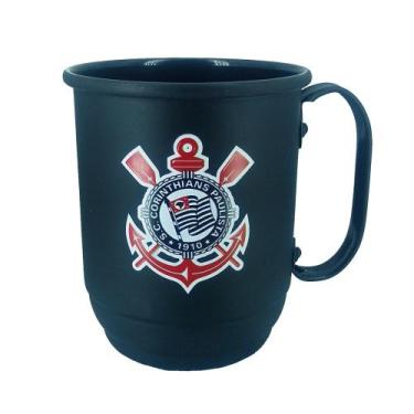 Imagem de Caneca de Alumínio do Corinthians 500ml - Allmix