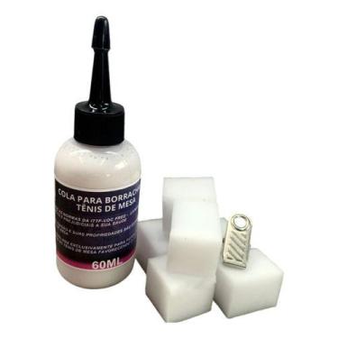Imagem de Cola Para Tênis De Mesa 60ml Adesivo Para Borracha raquete ping pong p
