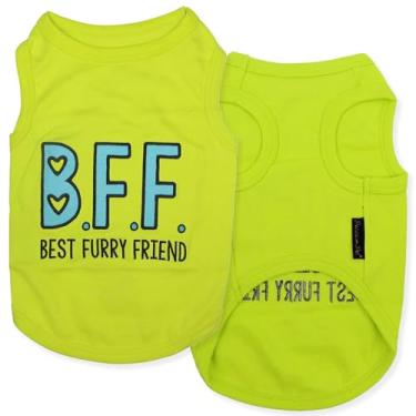 Imagem de Camisetas divertidas para cães e gatos Parisian Pet Caution Can't Control My Licker, I Work Out, Little Monster, WTF, BFF, Bling $, Got Treats, Babe Magnet, Little Miss Attitude (Best Pelry Friend (3GG)