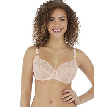 Imagem de Freya Sutiã feminino Starlight com aro e suporte lateral, Água de rosas, 30G