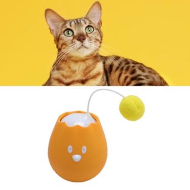 Imagem de Brinquedo Interativo da Bola do Gato, Bola de Rolamento Automática, Bola de Rolamento Movente Automática, Bola de Brinquedo Automática do Gato, para Perseguir Gato Interno