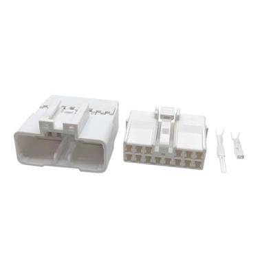 Imagem de 1 Conjunto De 14 Pinos 2.2mm Conector Macho Fêmea Elétrico Automotivo Tomada De Fio Automático Mg651110 Mg641113 DJ7144Y-2.2-11(Female and Male)