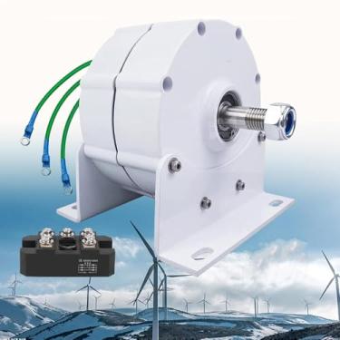 Imagem de Gerador De Energia EóLica De 10000 W/12000 W, Gerador De íMã Permanente EóLico, Alternador TrifáSico, Gerador SíNcrono, DíNamo, Motores De íMã Permanente,12V-10000W