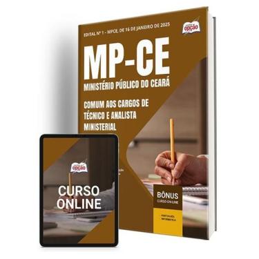 Imagem de Apostila MP-CE 2025 - Comum aos Cargos de Técnico e Analista Ministeri