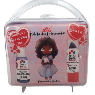 Imagem de Amusant Maleta de Maquiagem Princesinha Beatriz Esmalte + Batom