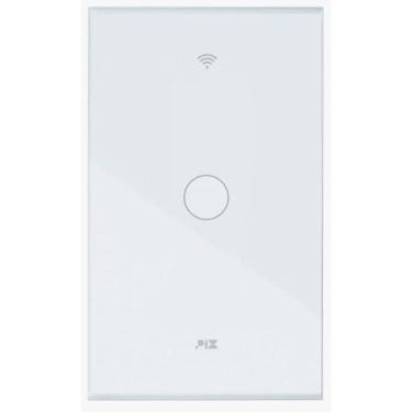 Imagem de Interruptor Smart Touch Wifi Google Alexa 1 Tecla - Branco