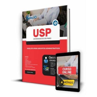 Imagem de Apostila USP - Analista para Assuntos Administrativos - Editora Soluçã