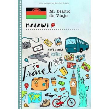 Imagem de Malawi Diario de Viaje: Libro de Registro de Viajes Guiado Infantil - Cuaderno de Recuerdos de Actividades en Vacaciones para Escribir, Dibujar, Afirmaciones de Gratitud para Niños y Niñas