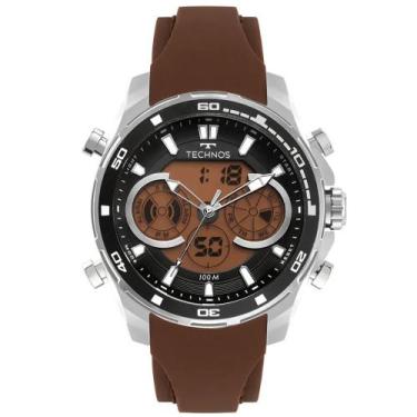 Imagem de Relógio Technos Masculino Ts Digiana Prata BJ3530AG/2P