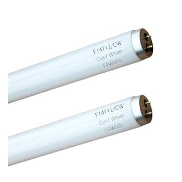 Imagem de Flyercatch Lâmpada Fluorescente Linear F14T12/Cw De 14 Watts, 15 Polegadas, 4100K Branco Frio, Tubo T12, Base G13 De 2 Pinos Duplos, 8000H De Longa Vida Útil