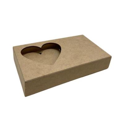 Imagem de Caixa Trabalhada MDF Porta Esmalte Sabonete E Batom 20x11x04 cm - LUCI