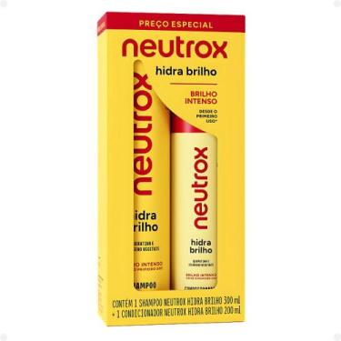 Imagem de Kit Neutrox Hidra Brilho: Shampoo 300ml e Condicionador 200ml