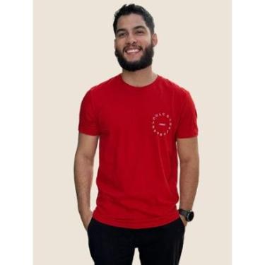 Imagem de Camiseta Masculina Slim Estampada Jeans Wear Colcci Cor:;Tamanho:M-Masculino