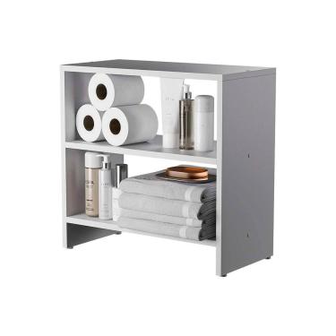Imagem de Gabinete Armário Organizador para Banheiro 50cm Branco