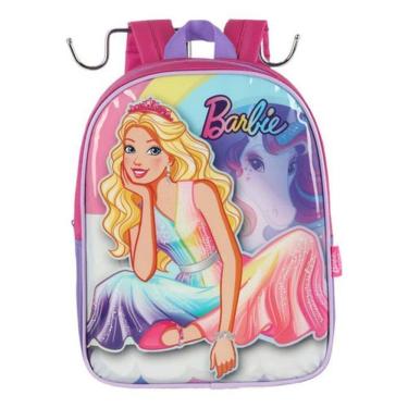 Imagem de Mochila Costas Pequena Creche Petit  Barbie Girl