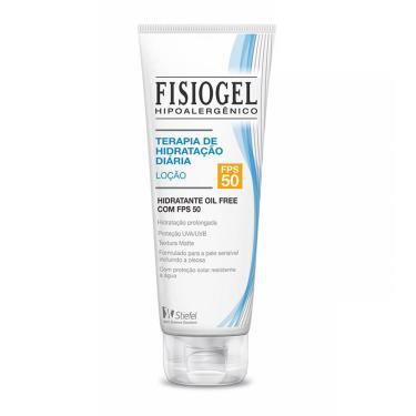 Imagem de Loção Hidratante Facial Fisiogel Terapia de Hidratação Diária FPS50 60ml