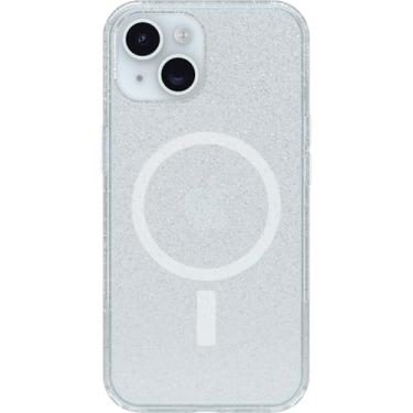 Imagem de OtterBox Capa transparente para iPhone 16e, 15, 14 e 13 Symmetry Series - Stardust