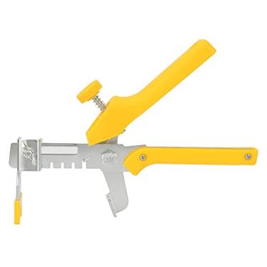 Imagem de de Nivelamento de Ladrilhos Alicates de Piso Manual para a Instalação de Pedra de Cerâmica Amarelo