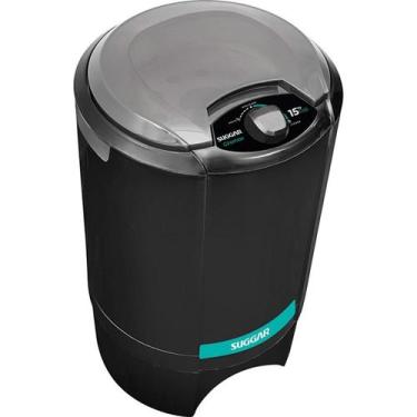 Imagem de Centrifuga de Roupas Giromax 15 Kg Preta - Suggar, Preto, 110V
