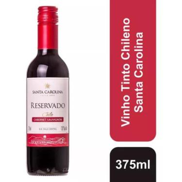Imagem de Vinho Fino Tinto Chileno Reservado Cabernet Sauvignon 375ml Santa Caro