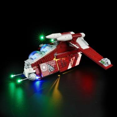 Imagem de Rorliny LED Light Kit for Lego Star Wars Coruscant Guard Gunship 75354 Building Set, Creative Lighting kit Compatible with Lego 75354 (Lights Only, No Lego Set)