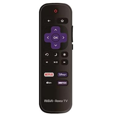 Imagem de Controle remoto de substituição OEM compatível com todas as Smart TVs RCA Roku TV 【Não é compatível com Roku Stick e Roku Box】 (Netflix/Disney Plus/Apple TV+/HBO Max)