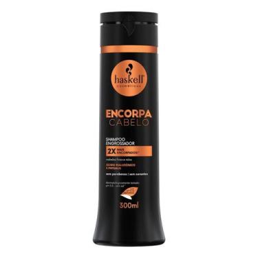 Imagem de Shampoo Haskell Engrossador Encorpa Cabelo 300ml - Cabelos 2x Mais Enc