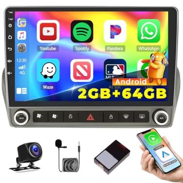 Imagem de [2 + 64 G] Inefala para Chevrolet Chevy Camaro Bumblebee 2008-2015 Android rádio estéreo com carplay sem fio Android Auto, tela sensível ao toque HD de 22 cm com GPS WiFi BT FM/RDS EQ SWC 26UI