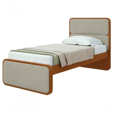 Imagem de Cama Solteiro Loop Frassino Salvia