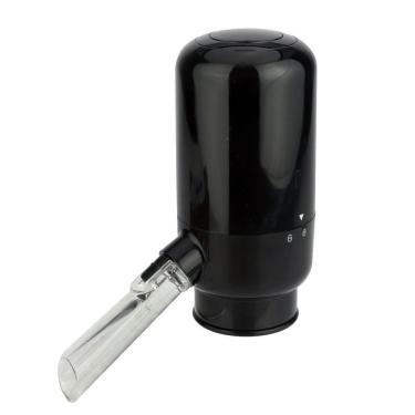 Imagem de Aerador E Dispenser Elétrico A Pilha Para Vinho Abs E Acrílico Preto 5x11x12cm 29108 Fracalanza
