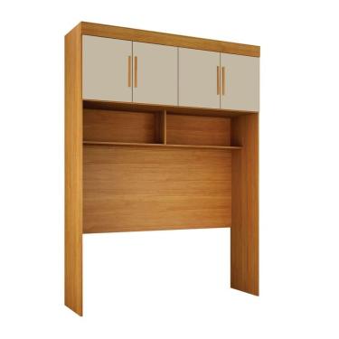 Imagem de Modulado Aero Casal 4 Portas - Orion-cinamomo-off White - Leifer Móveis