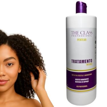 Imagem de Creme para Pentear Tratamento Intenso com Queratina Vegetal e Aminoácidos 1L THE CLASS PROFESSIONAL