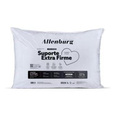 Imagem de Travesseiro Suporte Extra Firme Altenburg Percal de 180 Fios - Altenbu