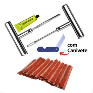 Imagem de Jogo ferramentas reparo pneu reforçada 25 Refil Macarrao - IDEA