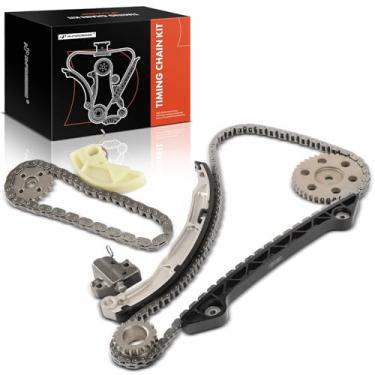 Imagem de A-Premium Kit De Corrente Distribuição Motor 9 Peças Com Roda Dentada E Guia Tensor Compatível Ford Lincoln - Escape 2010-2019, Fusion 2010-2020, Transit Connect 2014-2015, Mkz 2011-2012 L4 2.3L 2.5